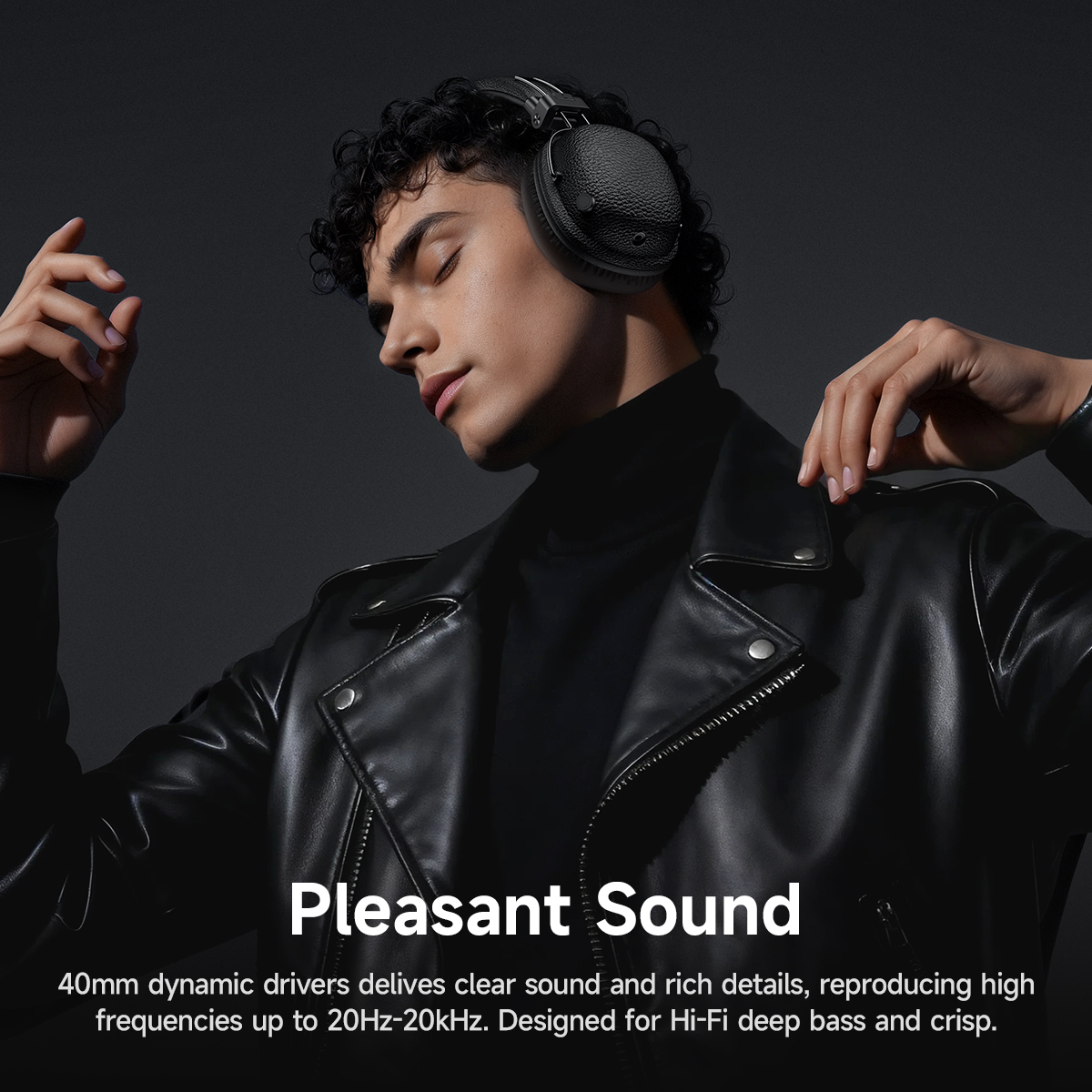 HOCO Retro PU Leather Wireless Bluetooth 5.4