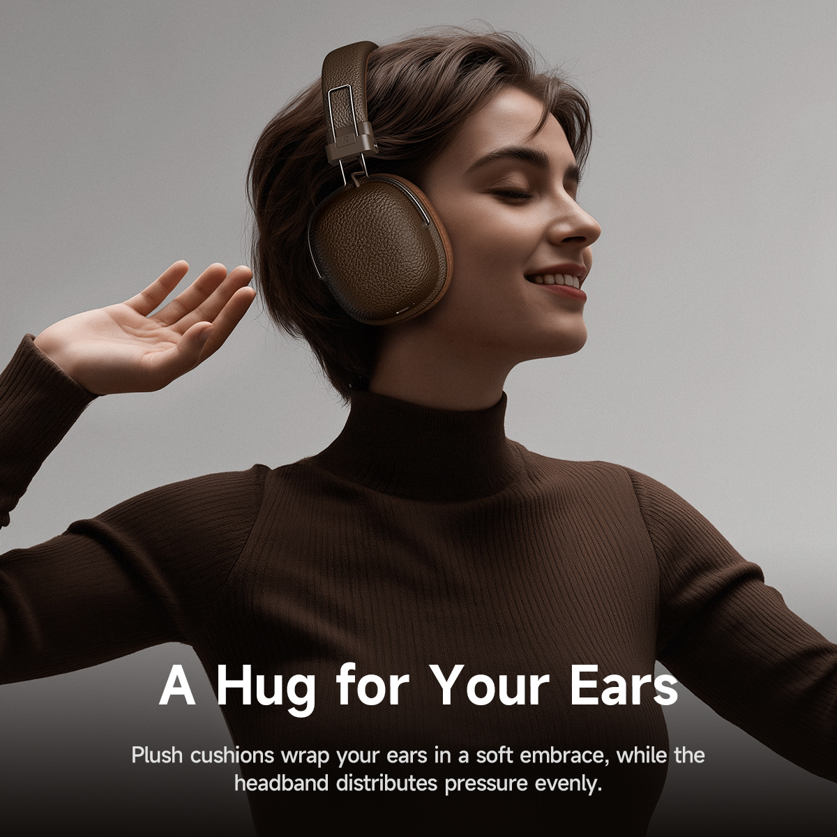 HOCO Retro PU Leather Wireless Bluetooth 5.4