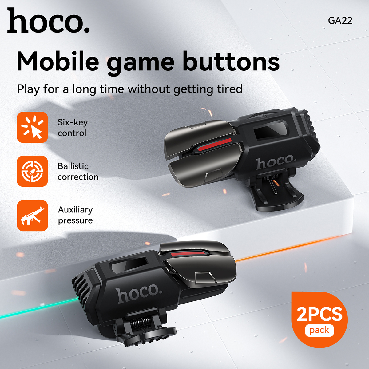 HOCO Six Fingers Mobile Phone Game Trigger For PUBG