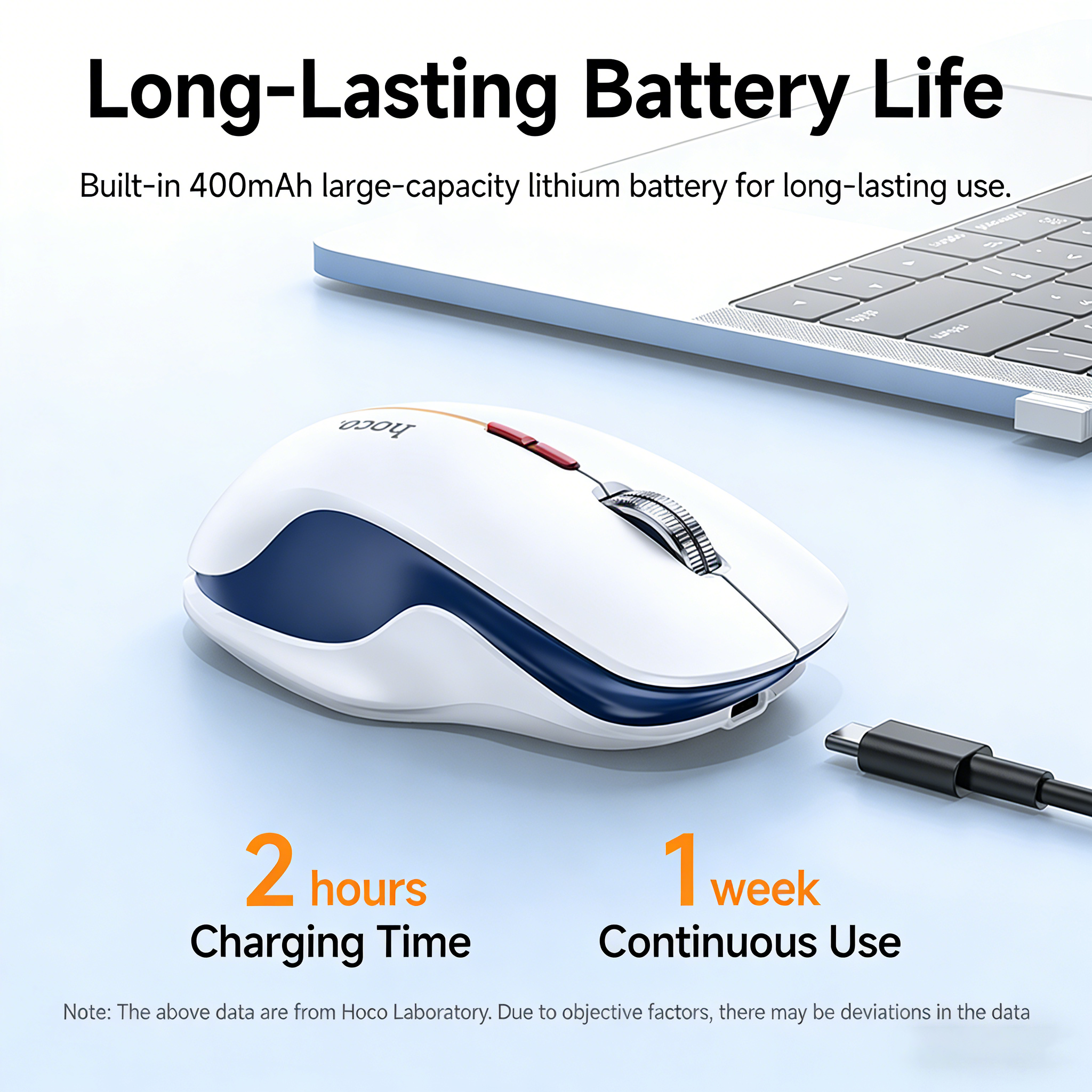HOCO Auricolare wireless ricaricabile 2.4G Bluetooth