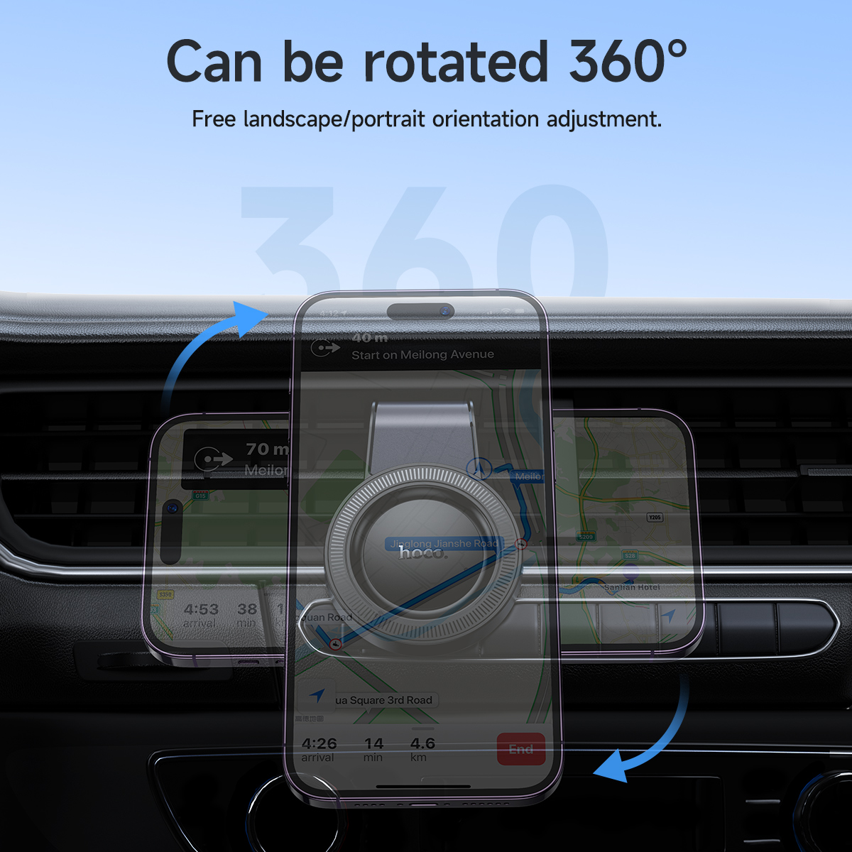 Supporto magnetico universale per telefono da auto