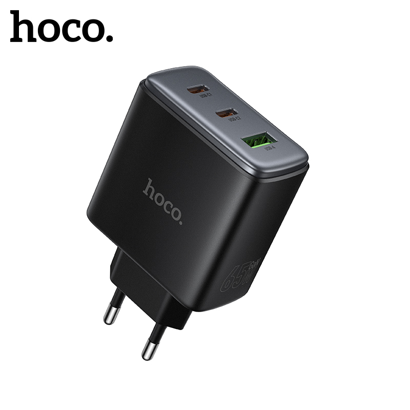 Caricabatterie HOCO 65W GaN USB C a ricarica rapida