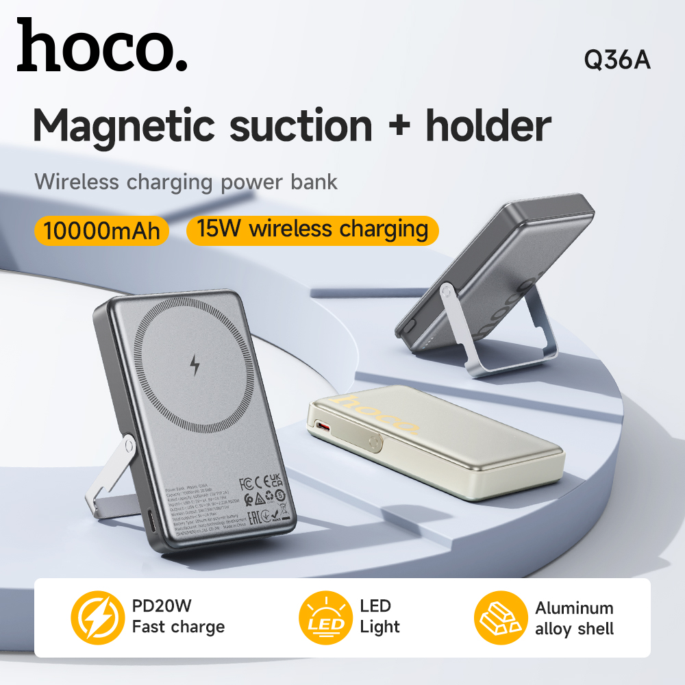 HOCO 10000mAh Ricarica rapida wireless magnetica