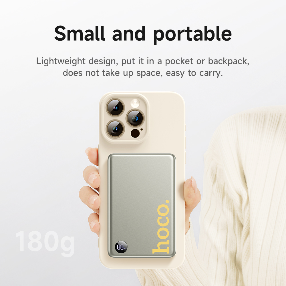 HOCO 10000mAh PD20W Ricarica wireless magnetica