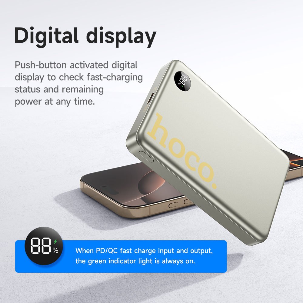 HOCO 10000mAh PD20W Ricarica wireless magnetica