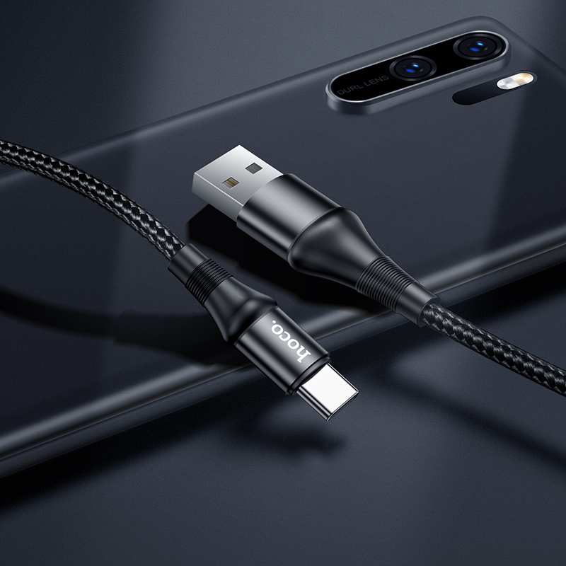 Cavo per telefono Hoco resistente in nylon intrecciato
