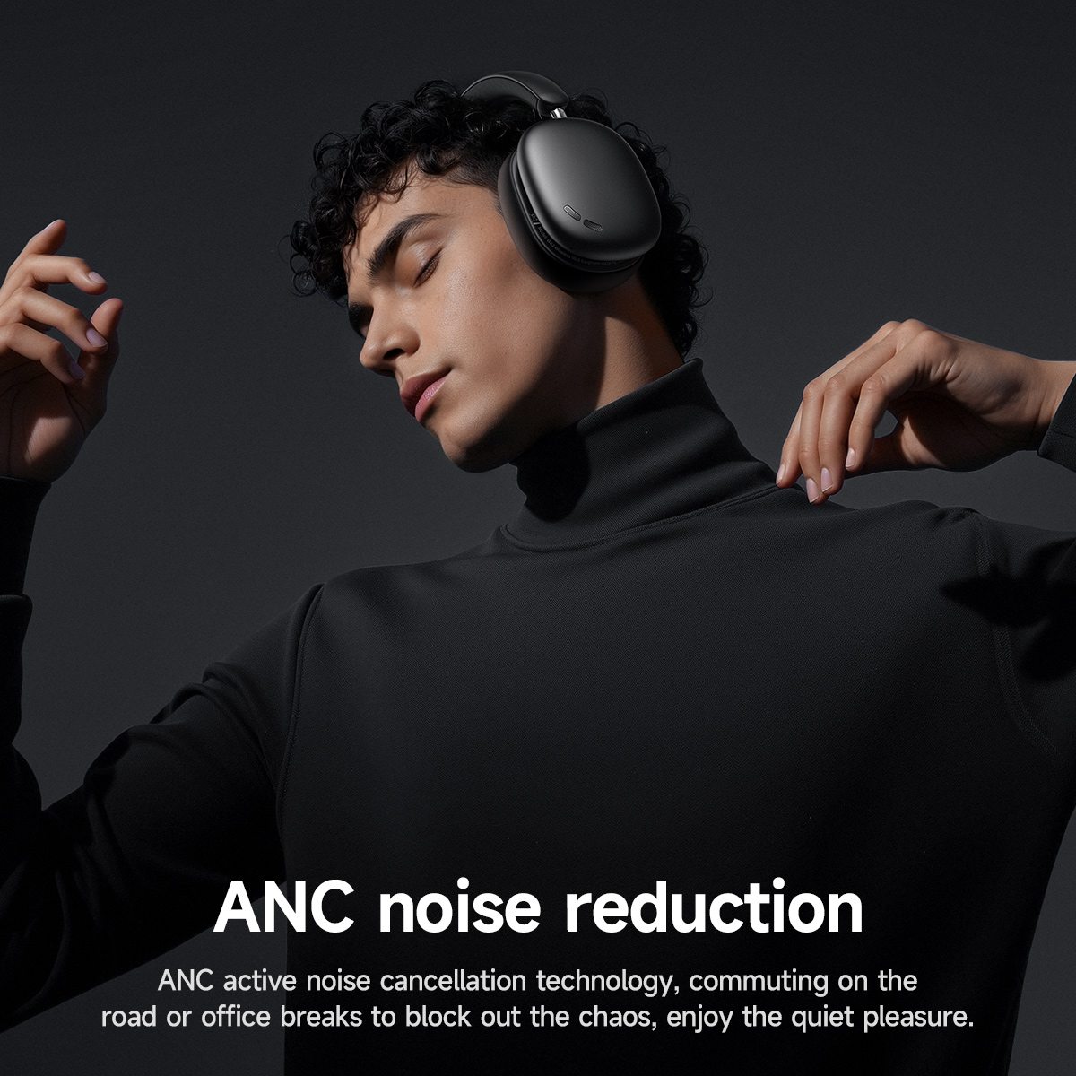 HOCO ANC Riduzione del rumore Wireless Bluetooth 5.4