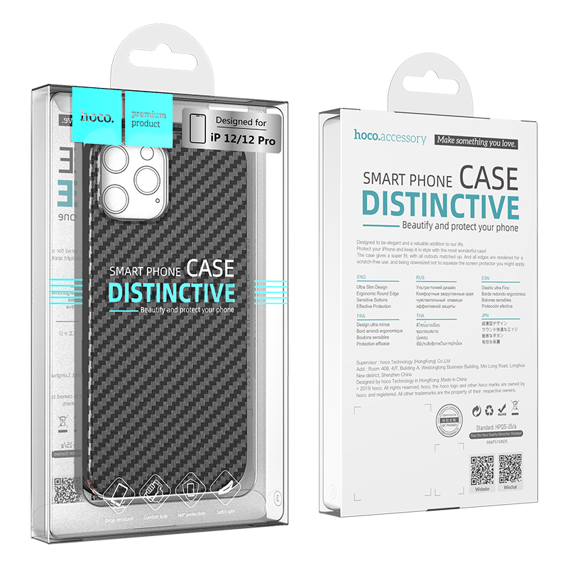 Custodia per telefono Hoco Luxury TPU antiurto per