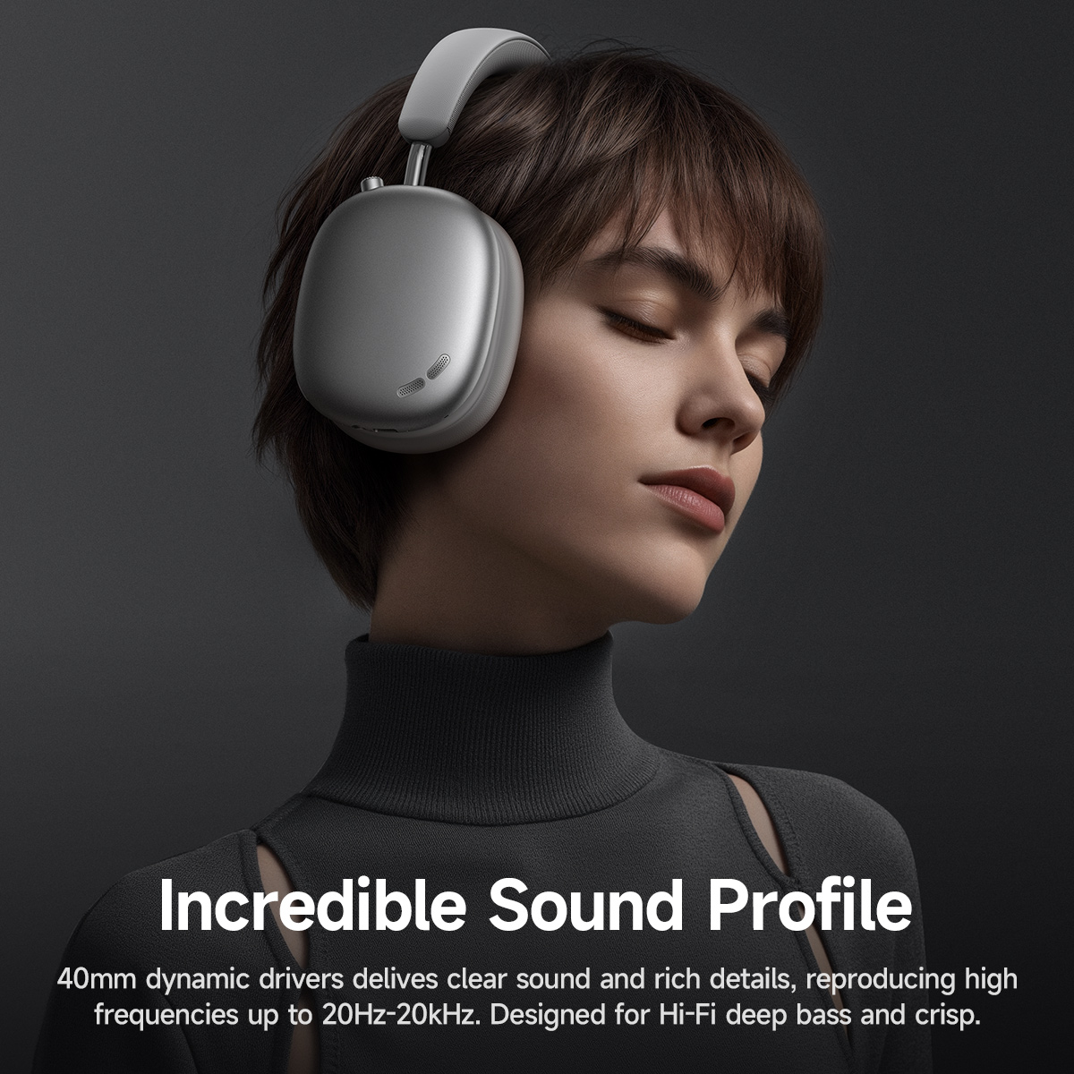 HOCO ANC Riduzione del rumore Wireless Bluetooth 5.4