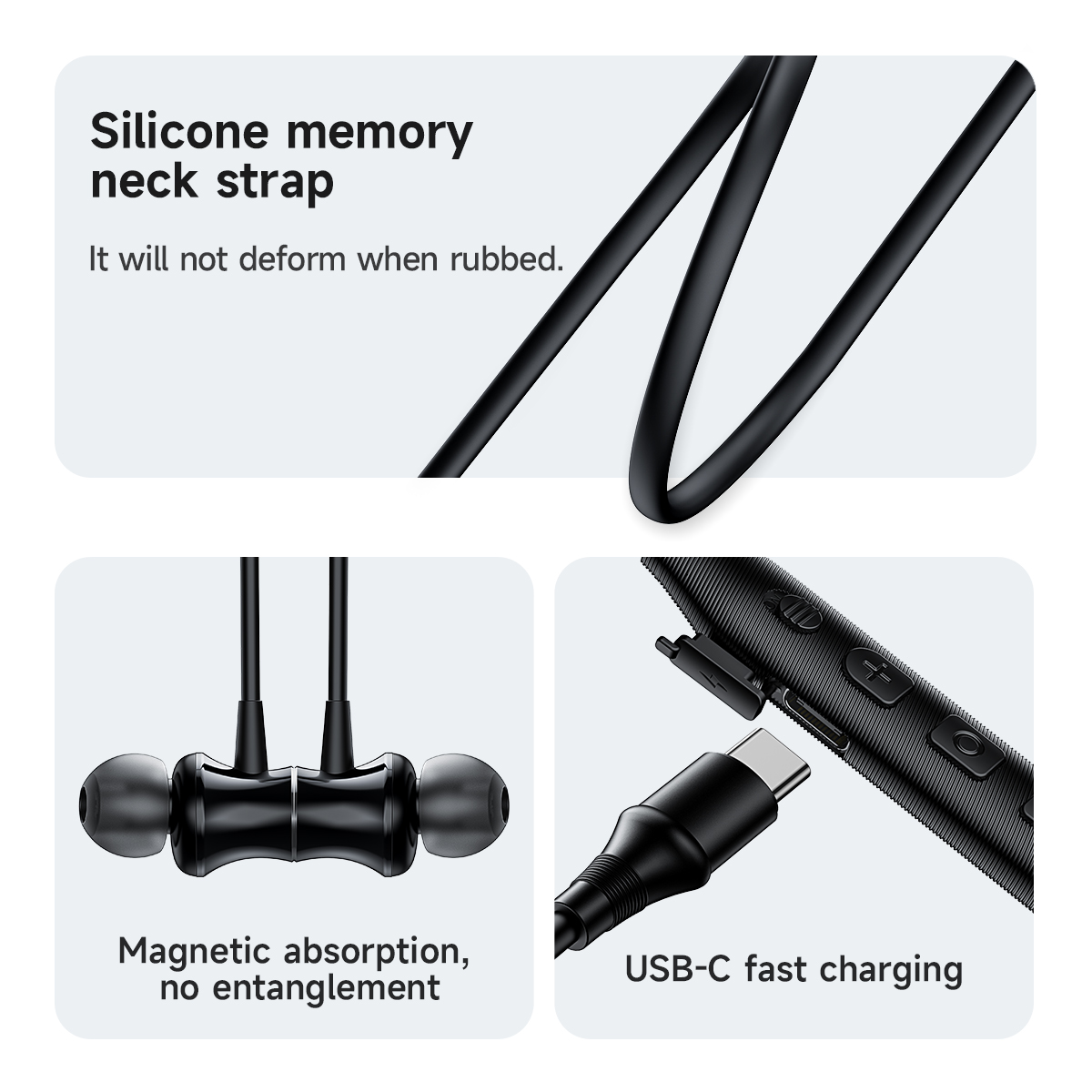 Auricolari wireless Bluetooth 5.3 con archetto da