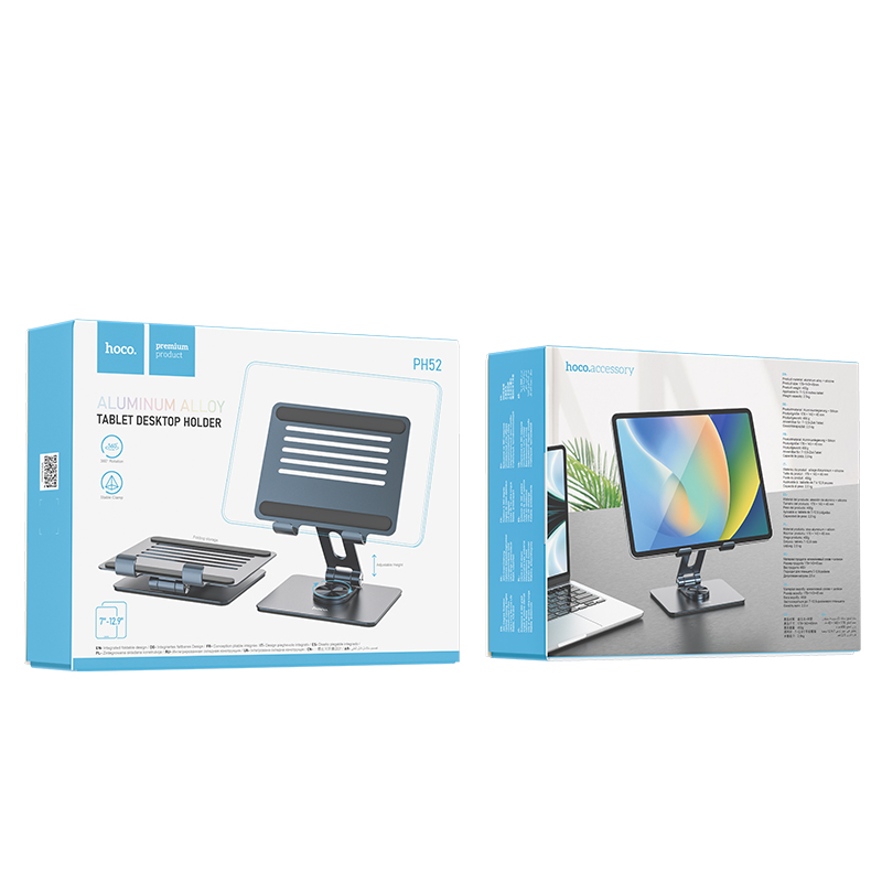 HOCO PH52 Lega di alluminio pieghevole e ruotabile a