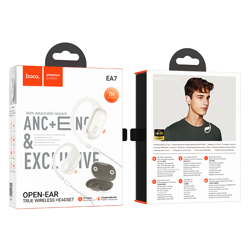 HOCO Open Wearable Stereo ANC+ENC Wireless Bluetooth