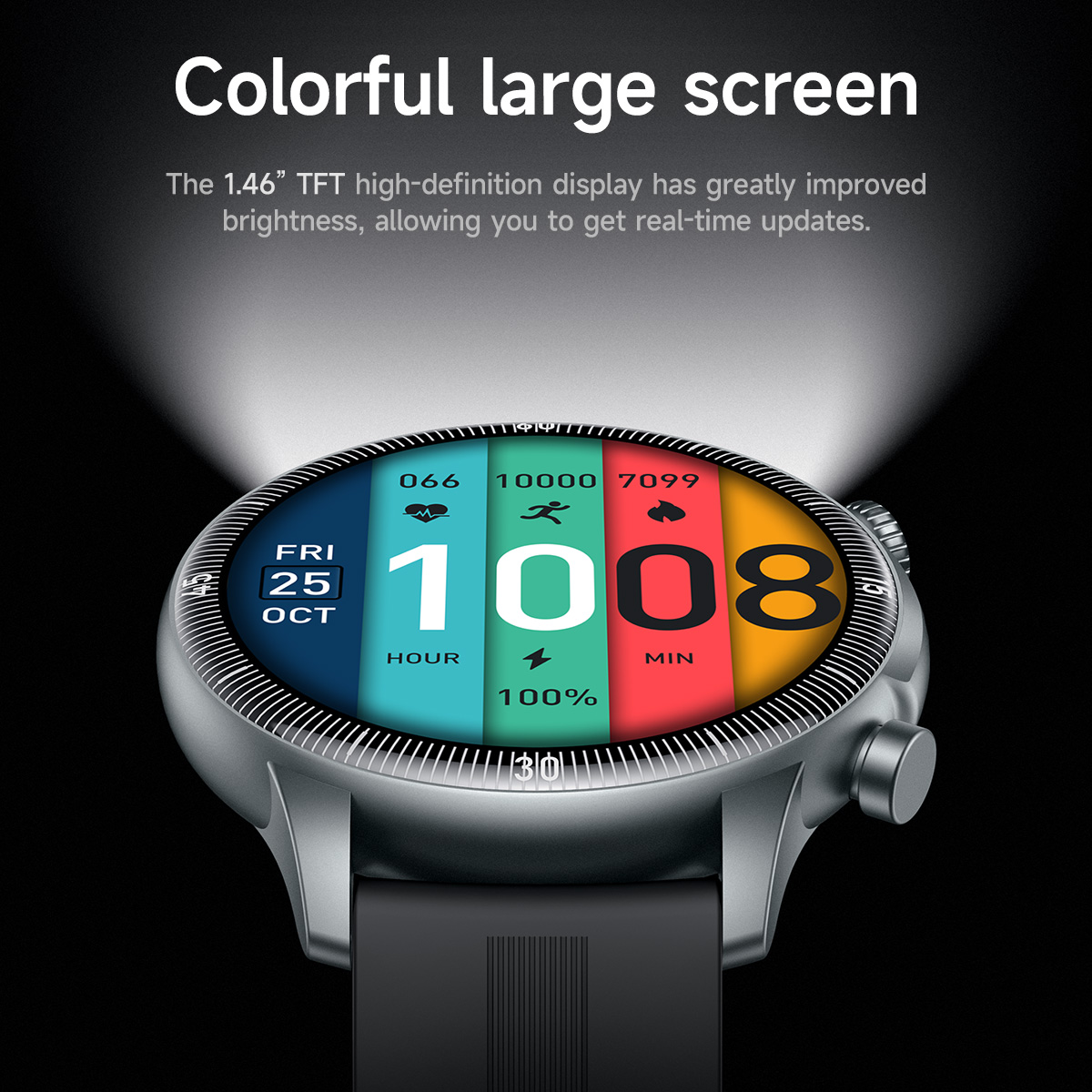 Smartwatch HOCO con schermo touch TFT da 1,46 pollici