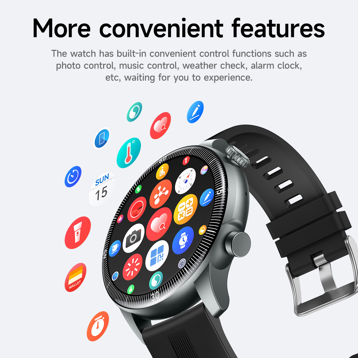 Smartwatch HOCO con schermo touch TFT da 1,46 pollici