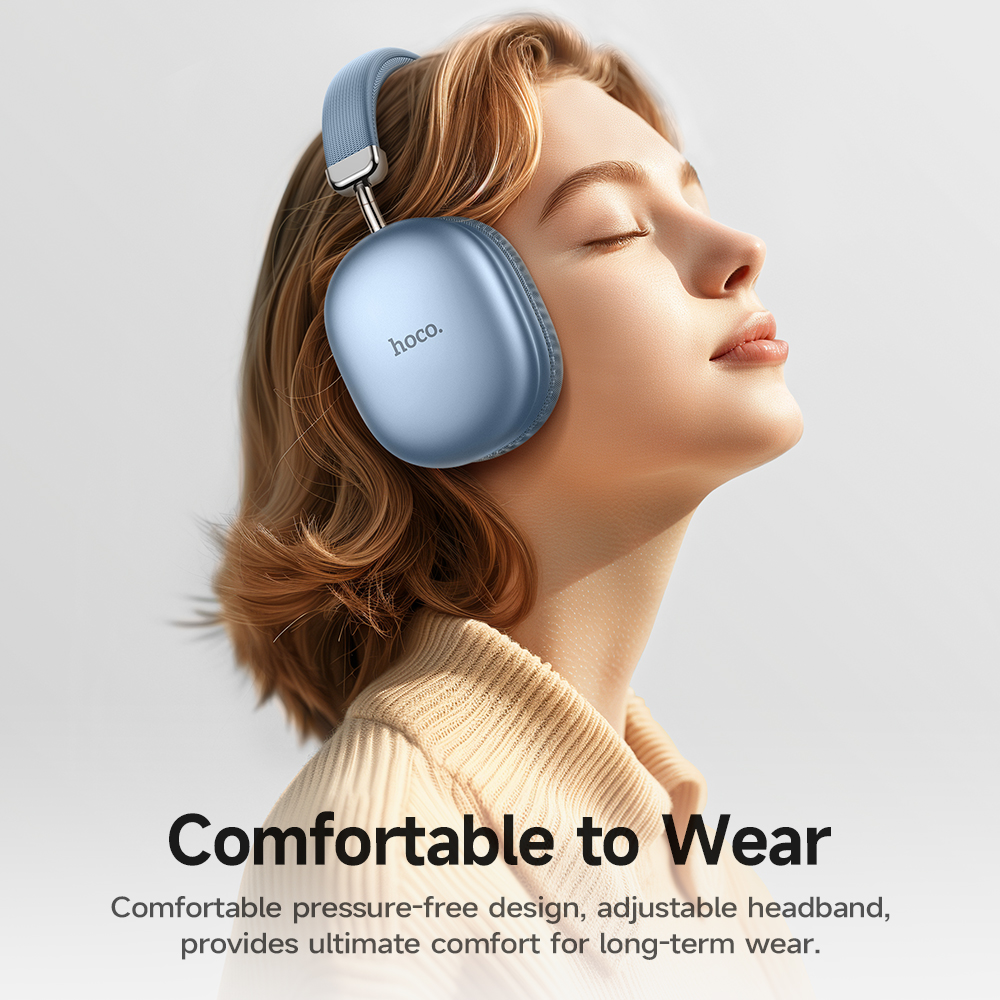 Cuffie wireless HiFi HOCO W35 Max con bobina da 42 mm