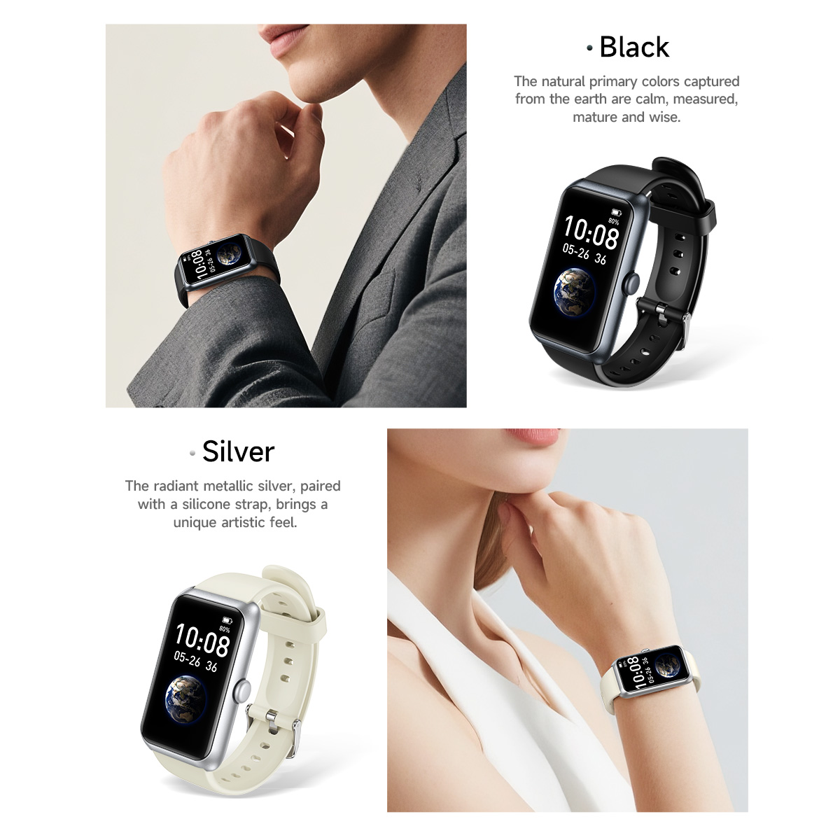 HOCO Smartwatch con schermo touch TFT da 1,47 pollici