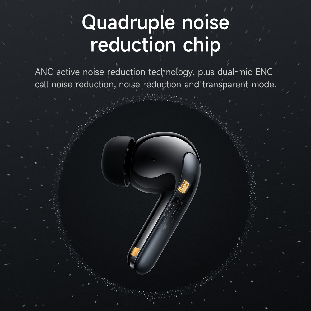 Auricolari wireless Bluetooth 5.3 HOCO EQ5 ANC+ENC
