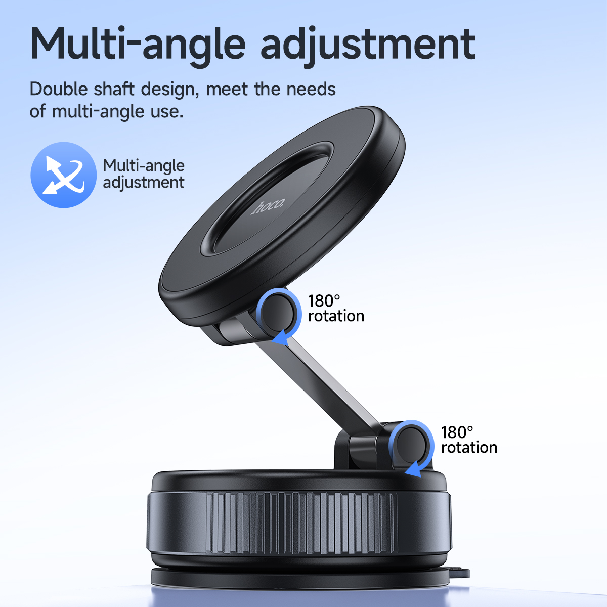 Supporto magnetico manuale per auto HOCO per iPhone 17