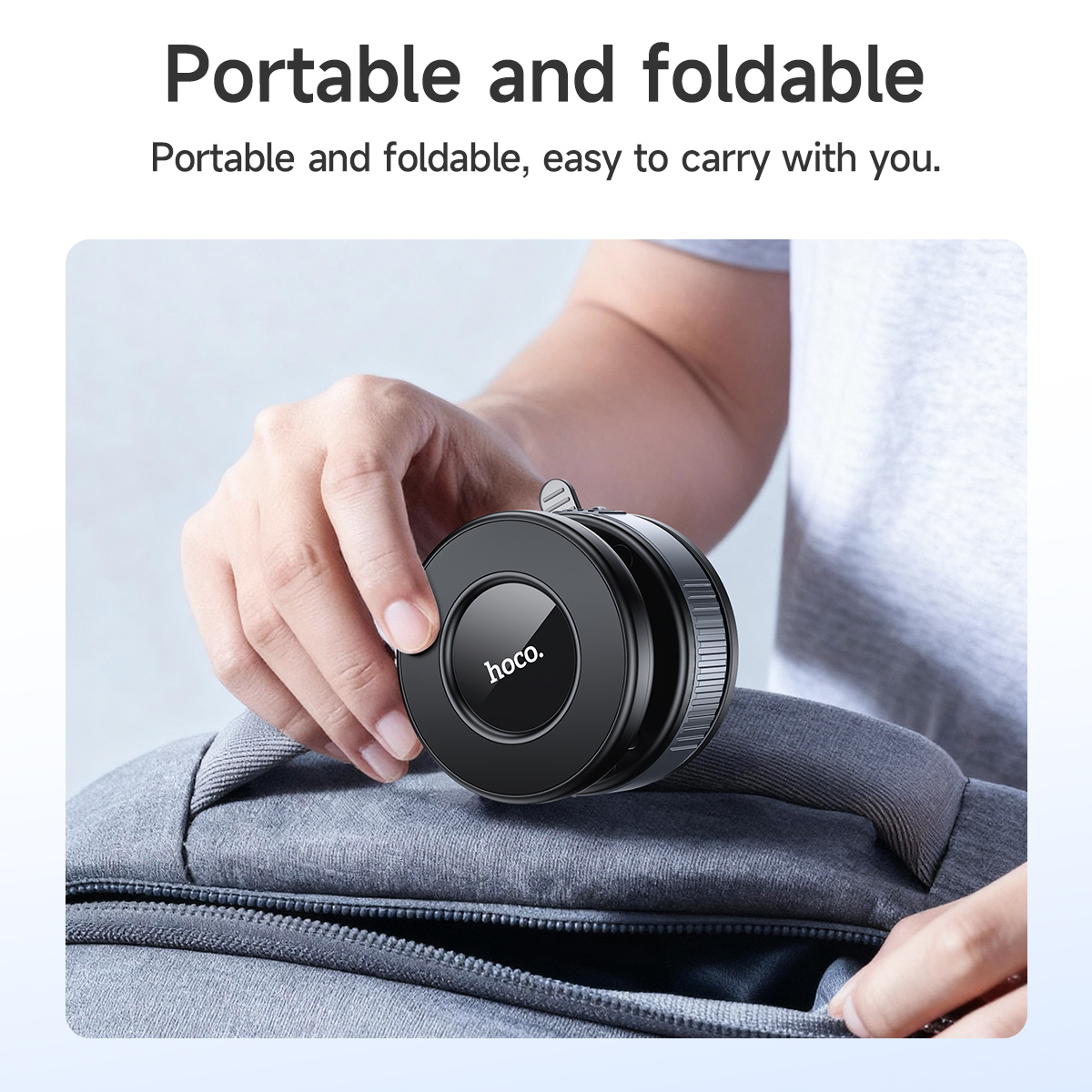 Supporto magnetico manuale per auto HOCO per iPhone 17
