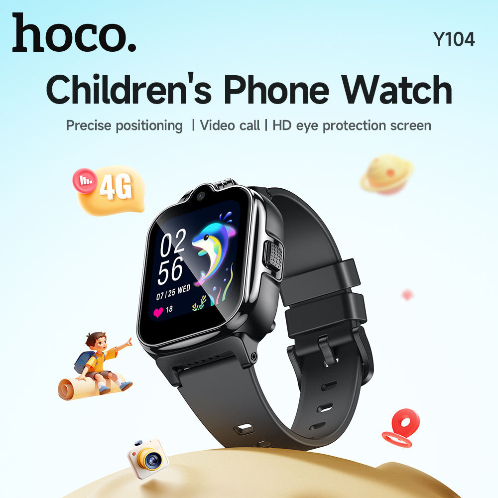 Telefono per bambini HOCO con schermo touch HD 2.5D da