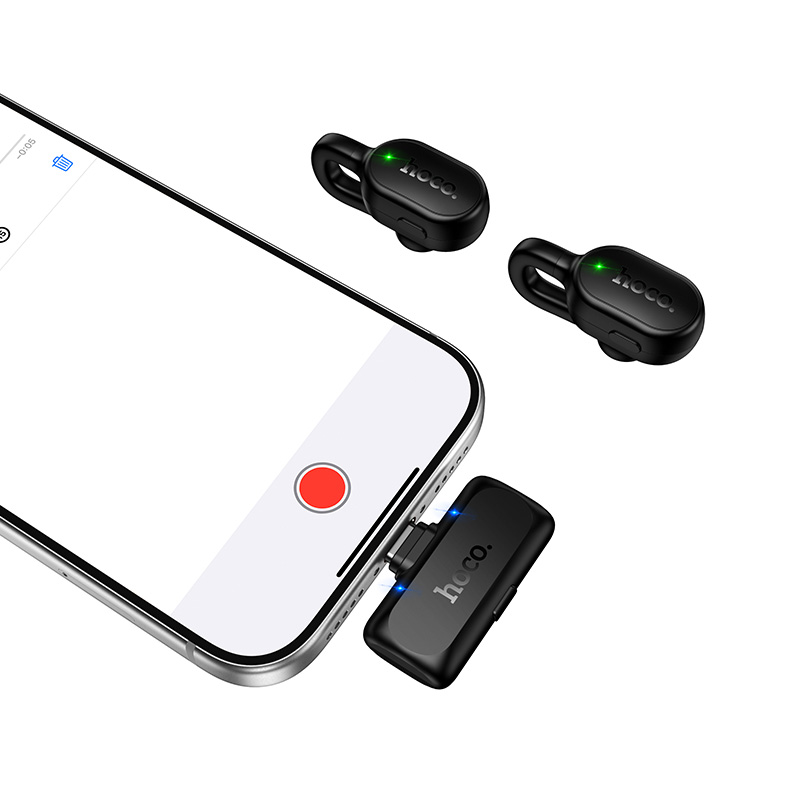 Rumore del microfono lavalier wireless nascosto HOCO