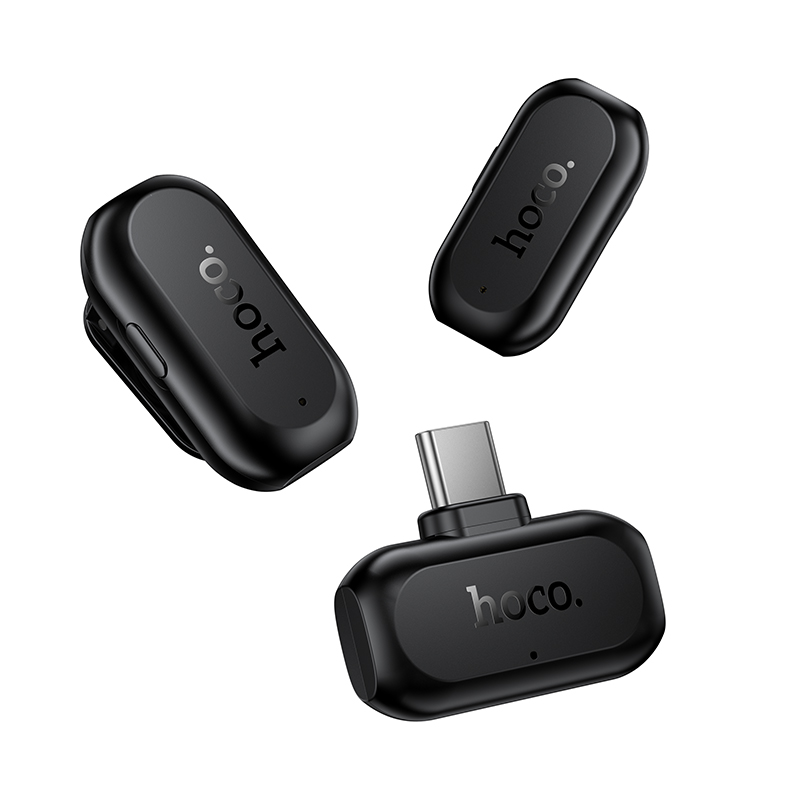 Microfono wireless HOCO Smart AI con riduzione del