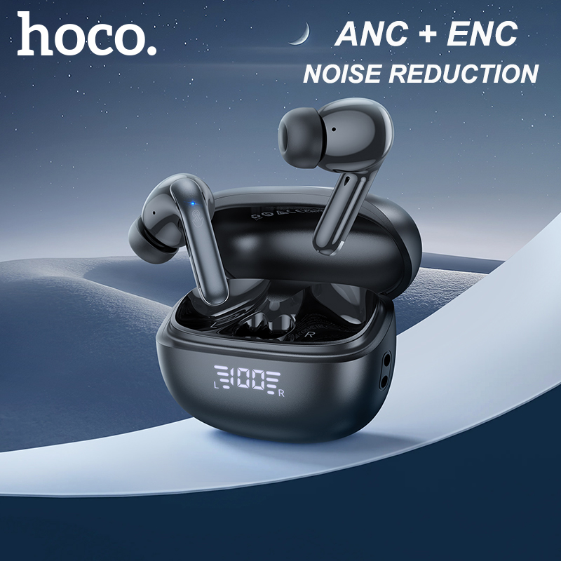 HOCO Wireless ANC+ENC Auricolari con riduzione del