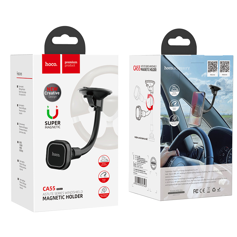 Supporto magnetico universale Hoco per iPhone da auto