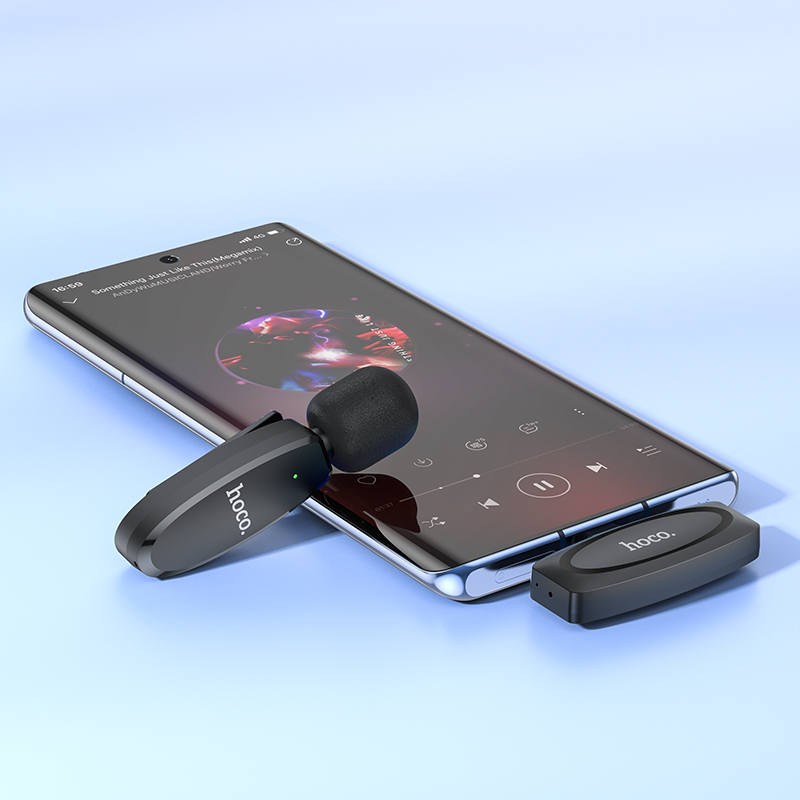 Microfono lavalier wireless HOCO L15 per iPhone
