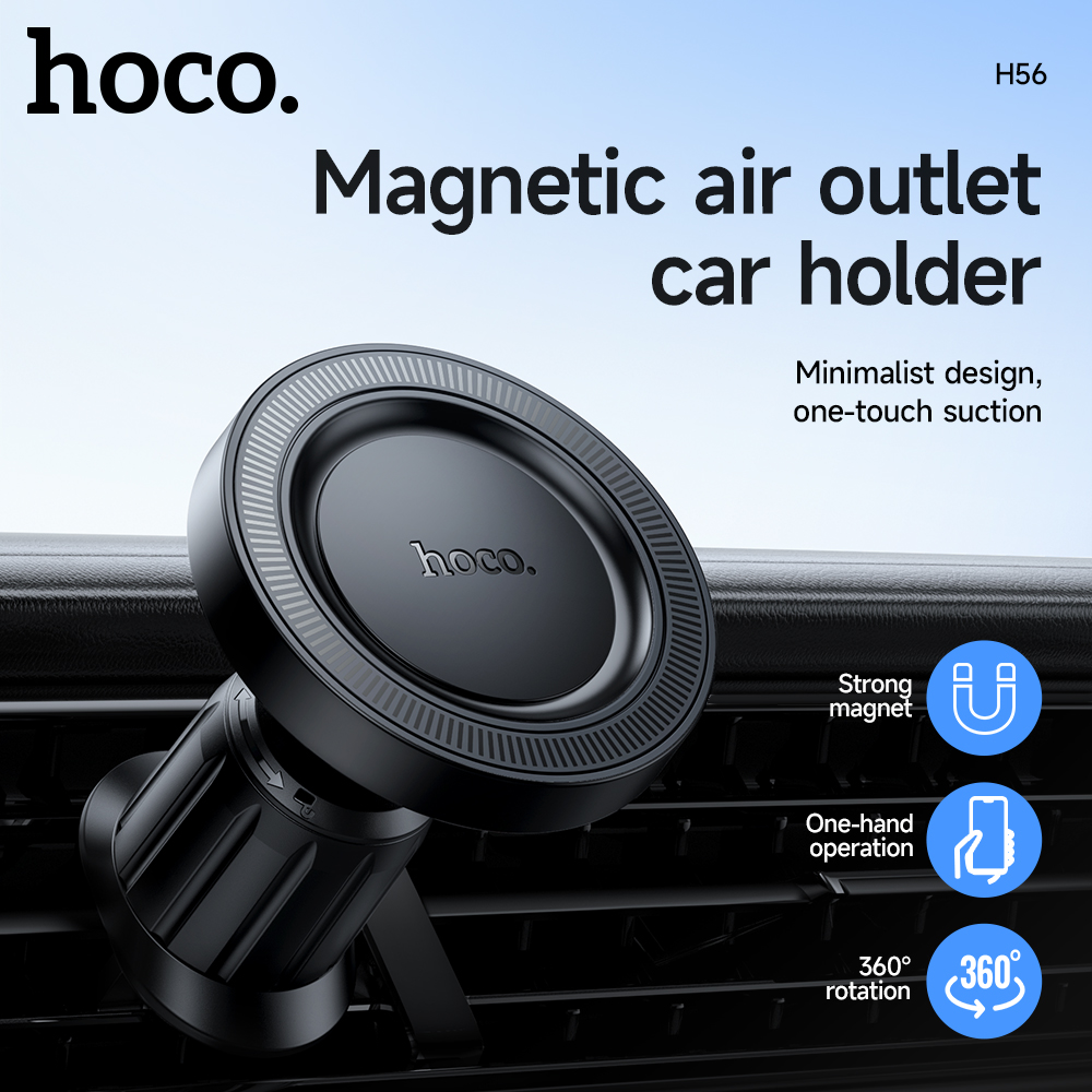 Supporto magnetico per telefono HOCO da fissare alla