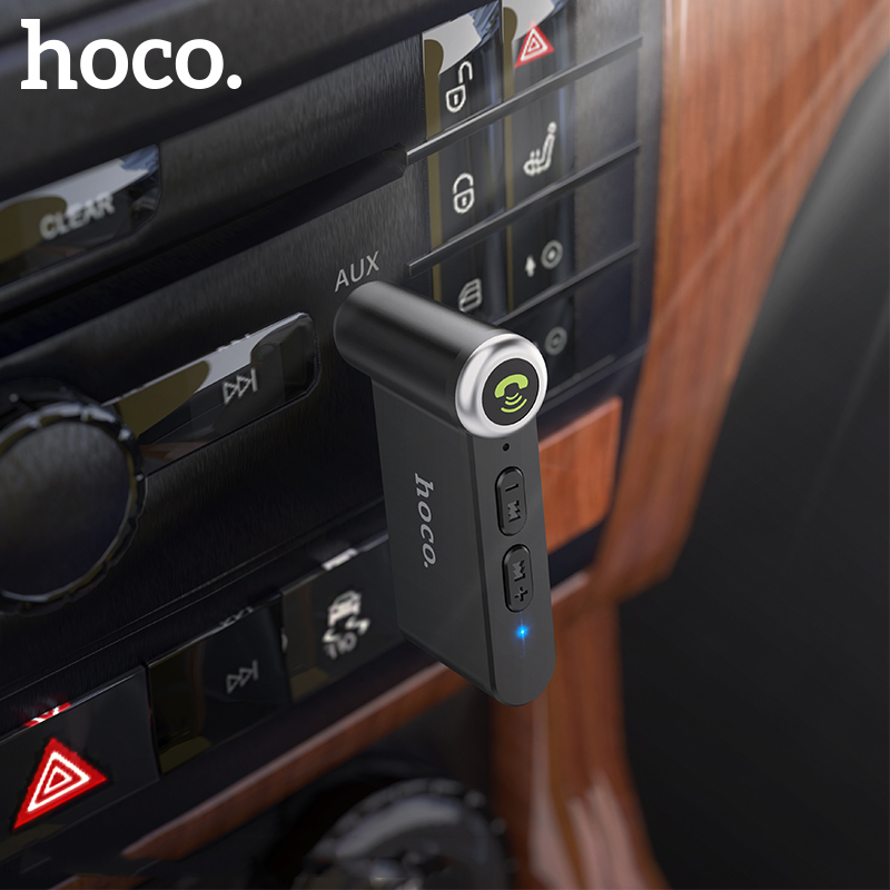 Ricevitore Bluetooth 5.0 per auto Hoco con jack AUX da