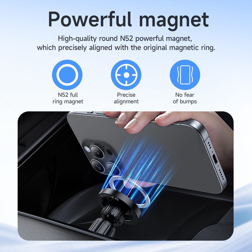 Supporto magnetico per telefono HOCO da fissare alla