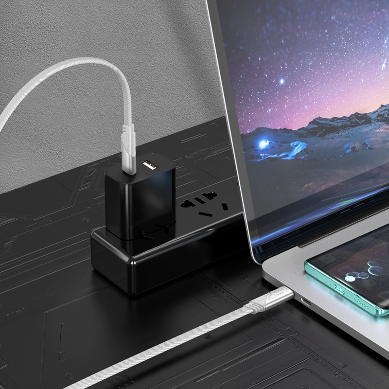 Cavo di ricarica rapida HOCO Ultra Thin da 60 W da USB