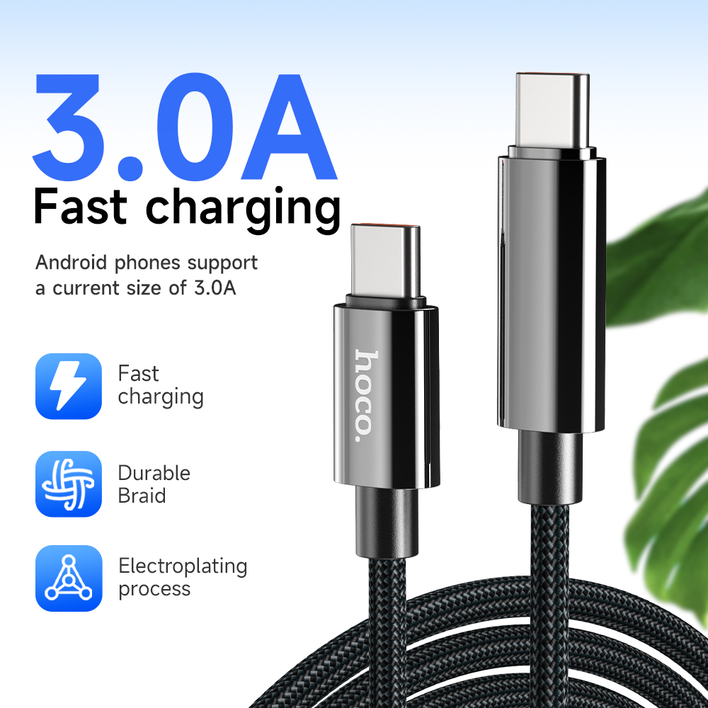 HOCO PD100W 5A Display LED Ricarica rapida USB C