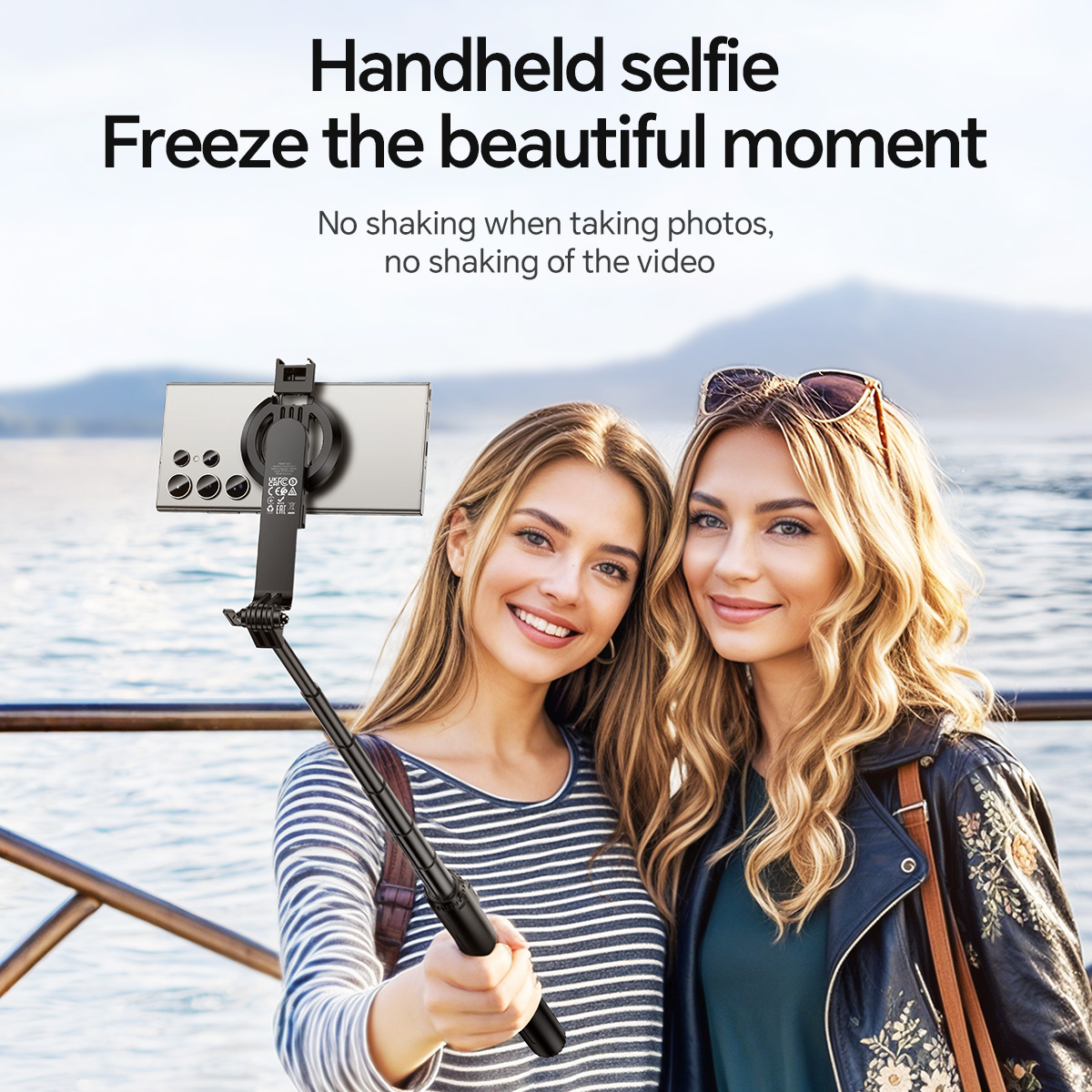 HOCO Asta per selfie magnetica Treppiede per iPhone 16