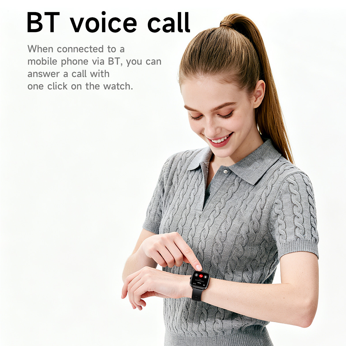HOCO Y36 Schermo touch TFT da 1,72 pollici Versione
