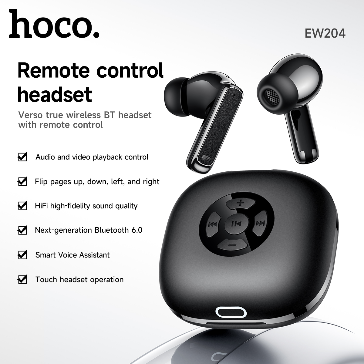 Auriculares inalámbricos Bluetooth 6.0 HOCO con