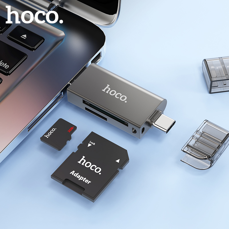 Lettore di schede HOCO HB39 USB Type-C 3.0 ad alta