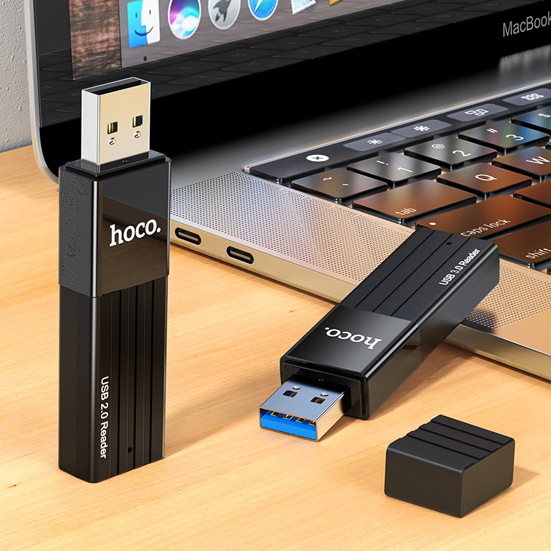 Lettore di schede Hoco 2 in 1 USB 3.0 2.0 per schede