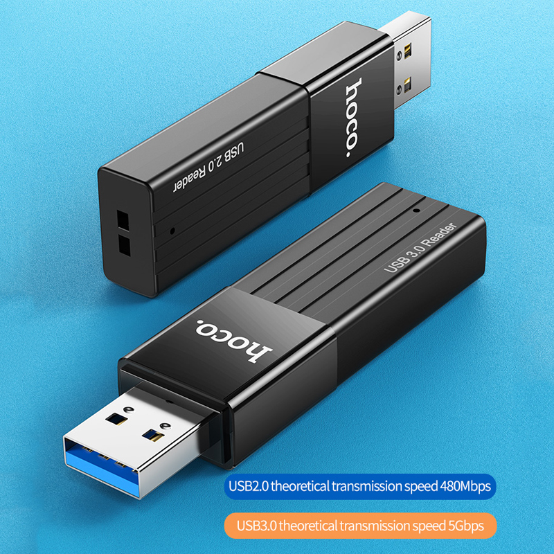 Lettore di schede Hoco 2 in 1 USB 3.0 2.0 per schede
