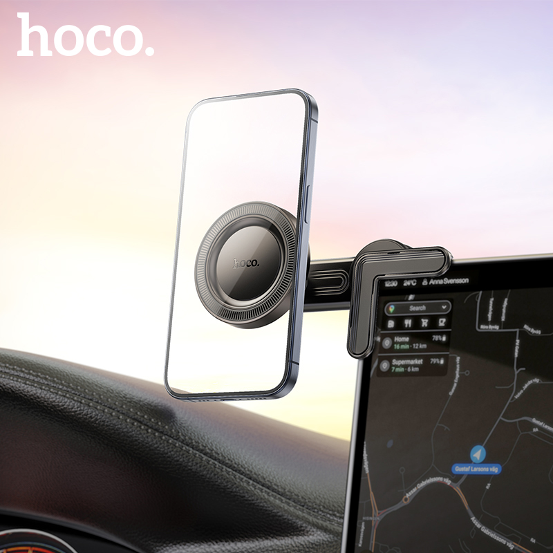 Supporto magnetico per telefono da auto HOCO con