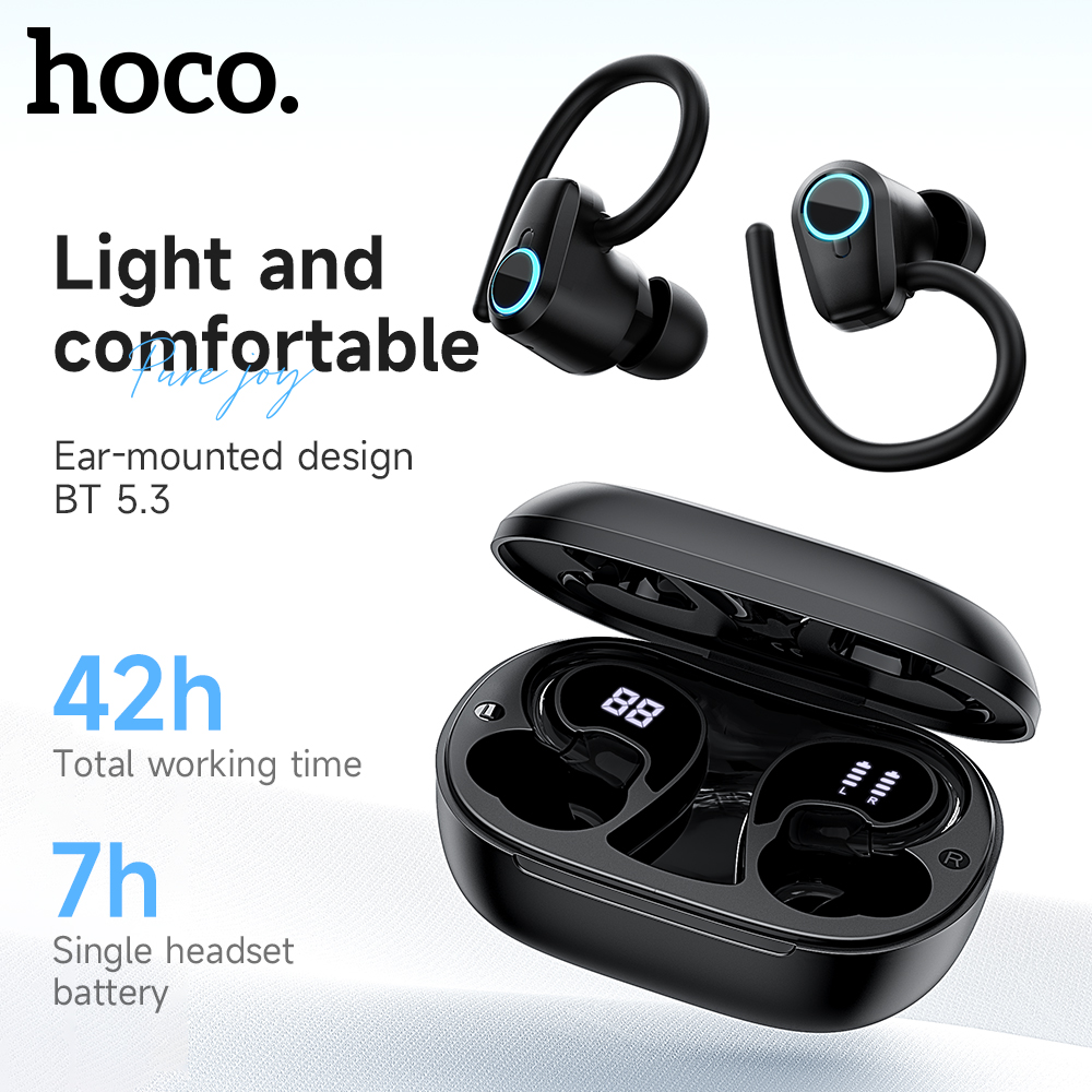 Auricolari wireless Bluetooth 5.3 HOCO EQ8 con display