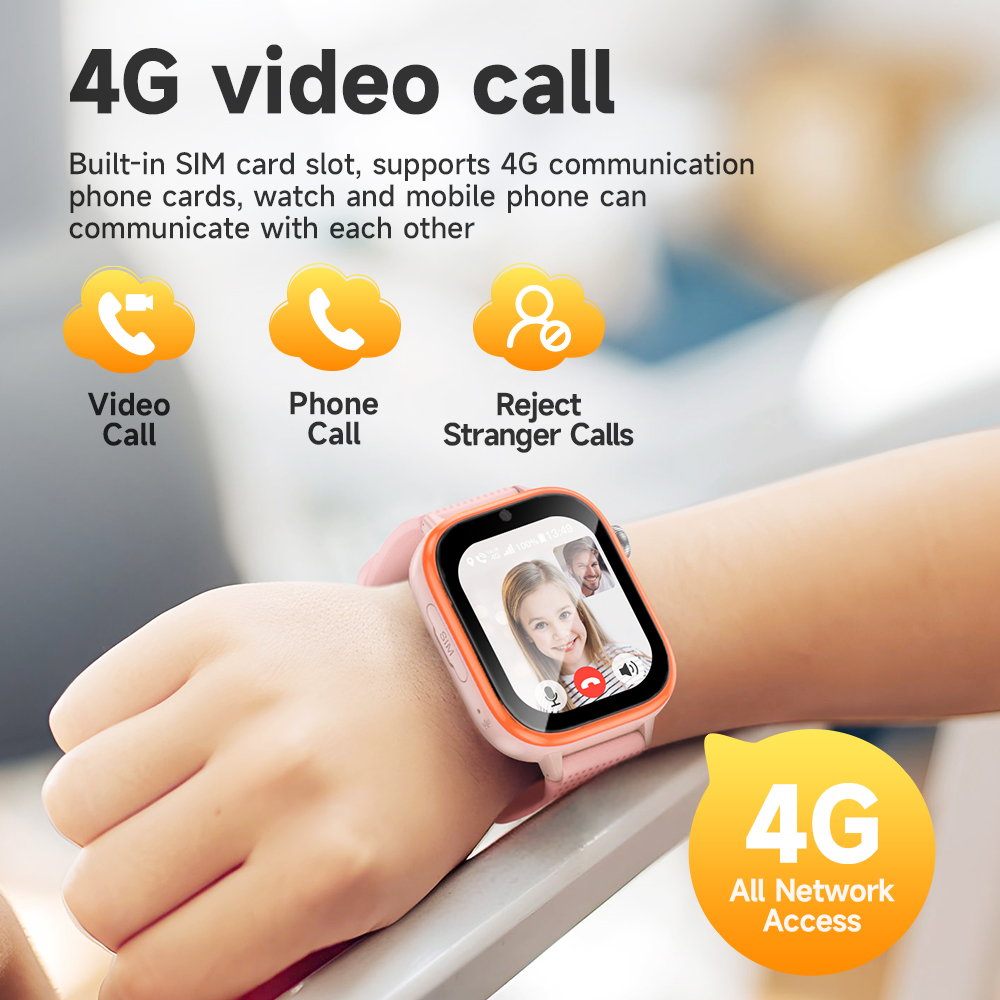 HOCO Y101 Smartwatch 4G per bambini e bambine 1.83