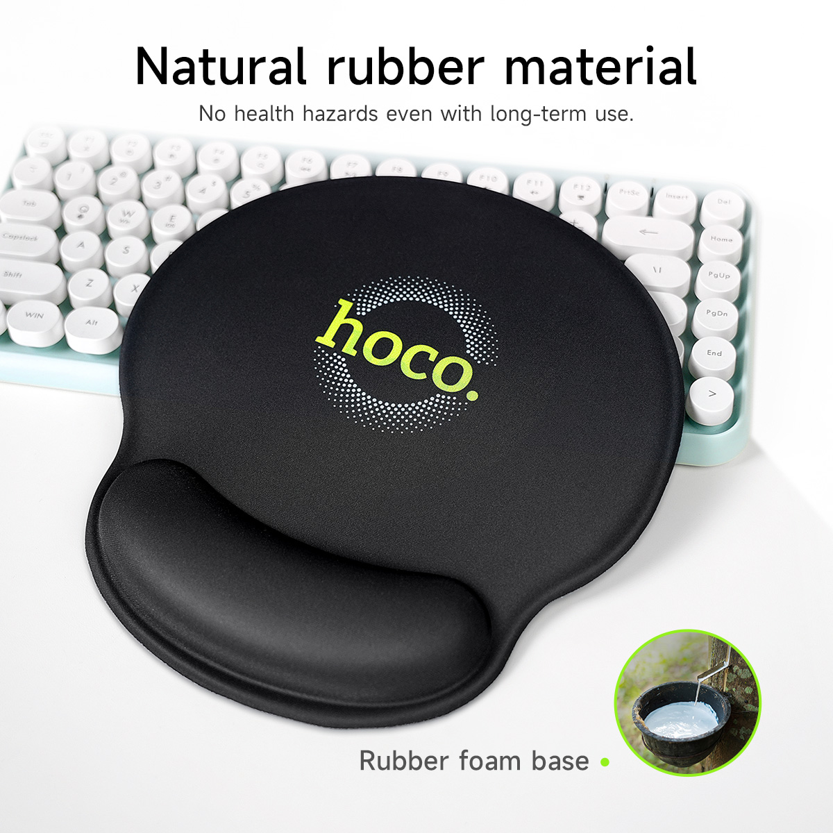 Mouse con poggiapolsi ergonomico HOCO GM30, comodo