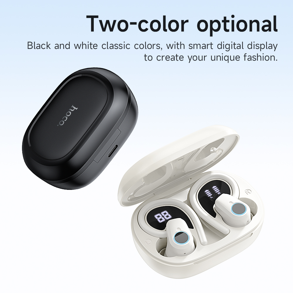 Auricolari wireless Bluetooth 5.3 HOCO EQ8 con display