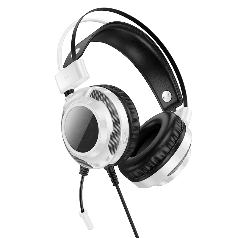 Cuffie da gaming cablate HOCO con illuminazione RGB