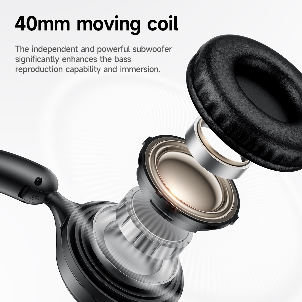 Cuffie wireless Bluetooth 5.4 HOCO per la musica