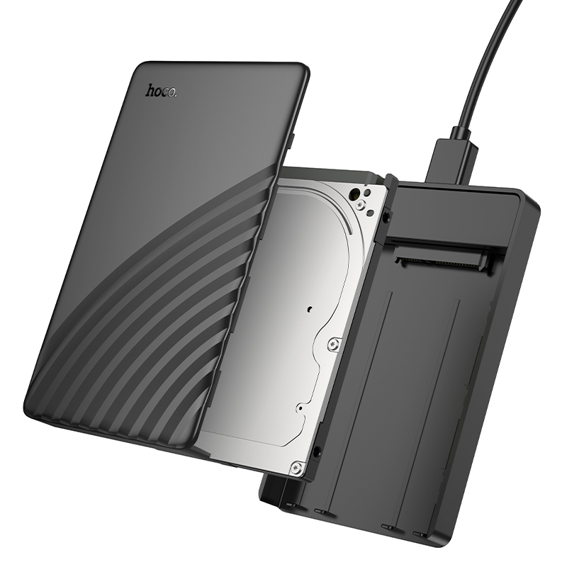 Box esterno per HDD da 2,5 pollici HOCO, da SATA a USB
